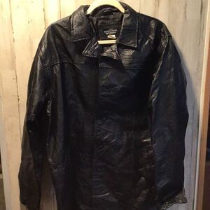 Coat leather Haband Executive division size medium